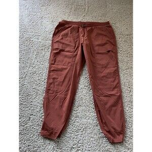 REI Women's Trailmade Pull-On Pants Size XL Burnt Orange Brown Hiking Outdoor